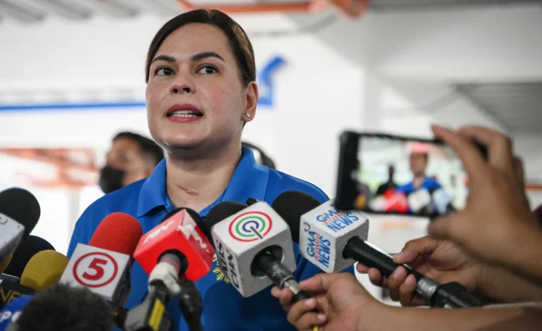 Impeachment Complaint Filed Against Philippine Vice President Sara Duterte