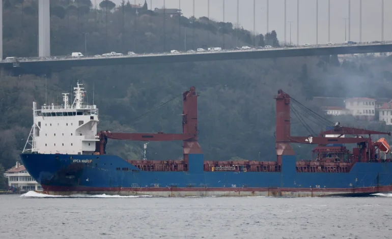 Russian Cargo Ship Sinks in Mediterranean After Explosion, Two Crew Missing