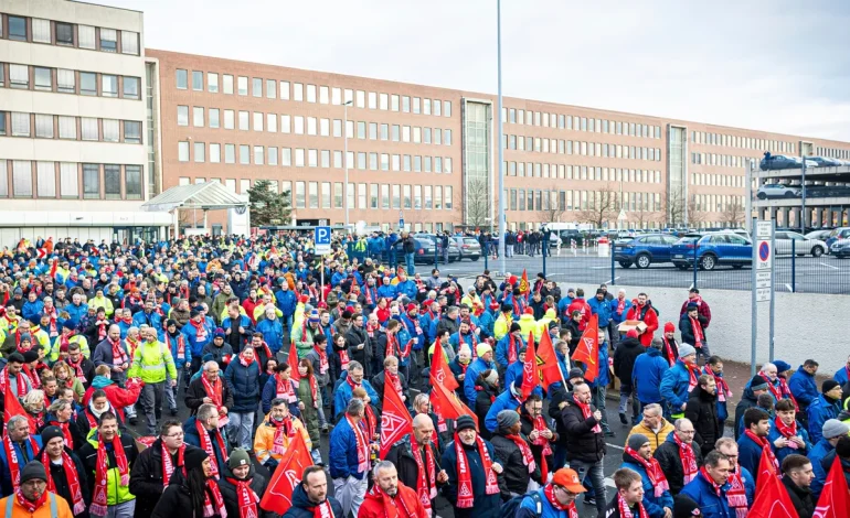 Volkswagen Workers Begin Walkouts Amid Disputes Over Cost-Cutting Measures