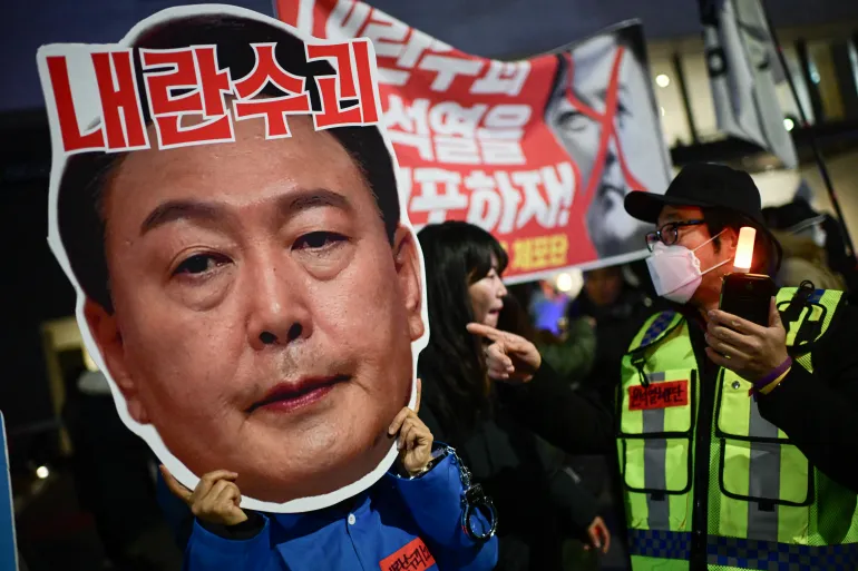 South Korean President Yoon Suk-yeol Banned from Leaving Country Amid Impeachment Crisis