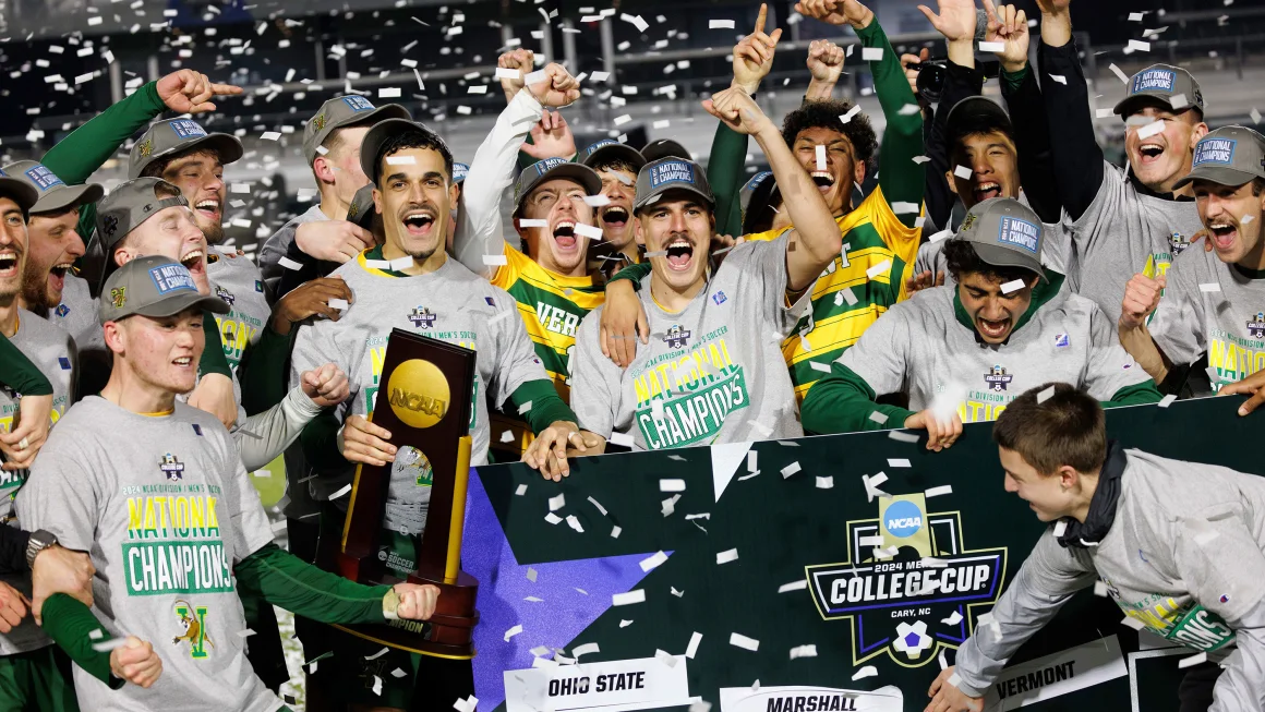 Vermont Catamounts Crowned NCAA Men’s Soccer Champions in Overtime Thriller