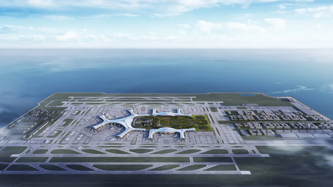 China to Build World’s Largest Airport on Man-Made Island