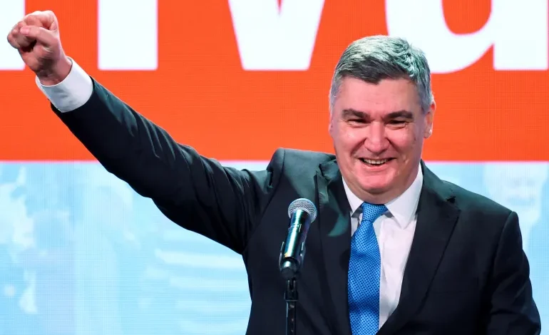 Incumbent President Milanovic Secures Second Term as Croatian President in Landslide Victory