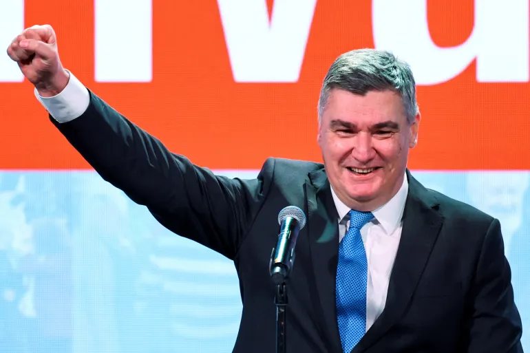 Incumbent President Milanovic Secures Second Term as Croatian President in Landslide Victory