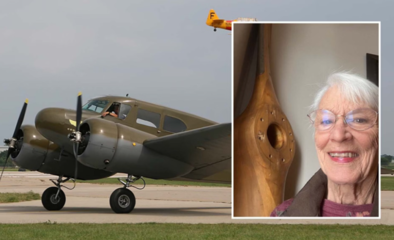 Wyoming Woman Unravels 35-Year Mystery Behind Wooden Airplane Propeller