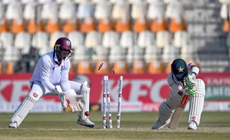 West Indies Secure Historic Test Victory in Pakistan, Level Series