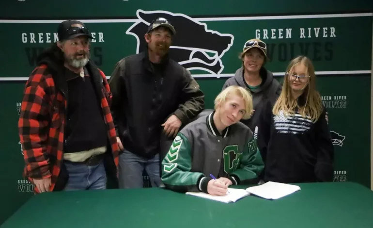 Green River Runner Jordan Andrew Commits to Central Wyoming College