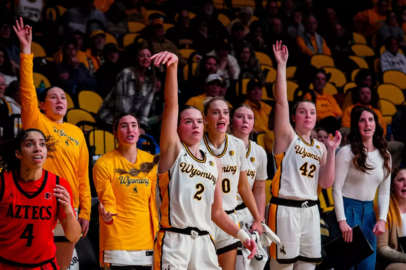 Senior Point Guard Emily Mellema Steps Up for Wyoming Cowgirls