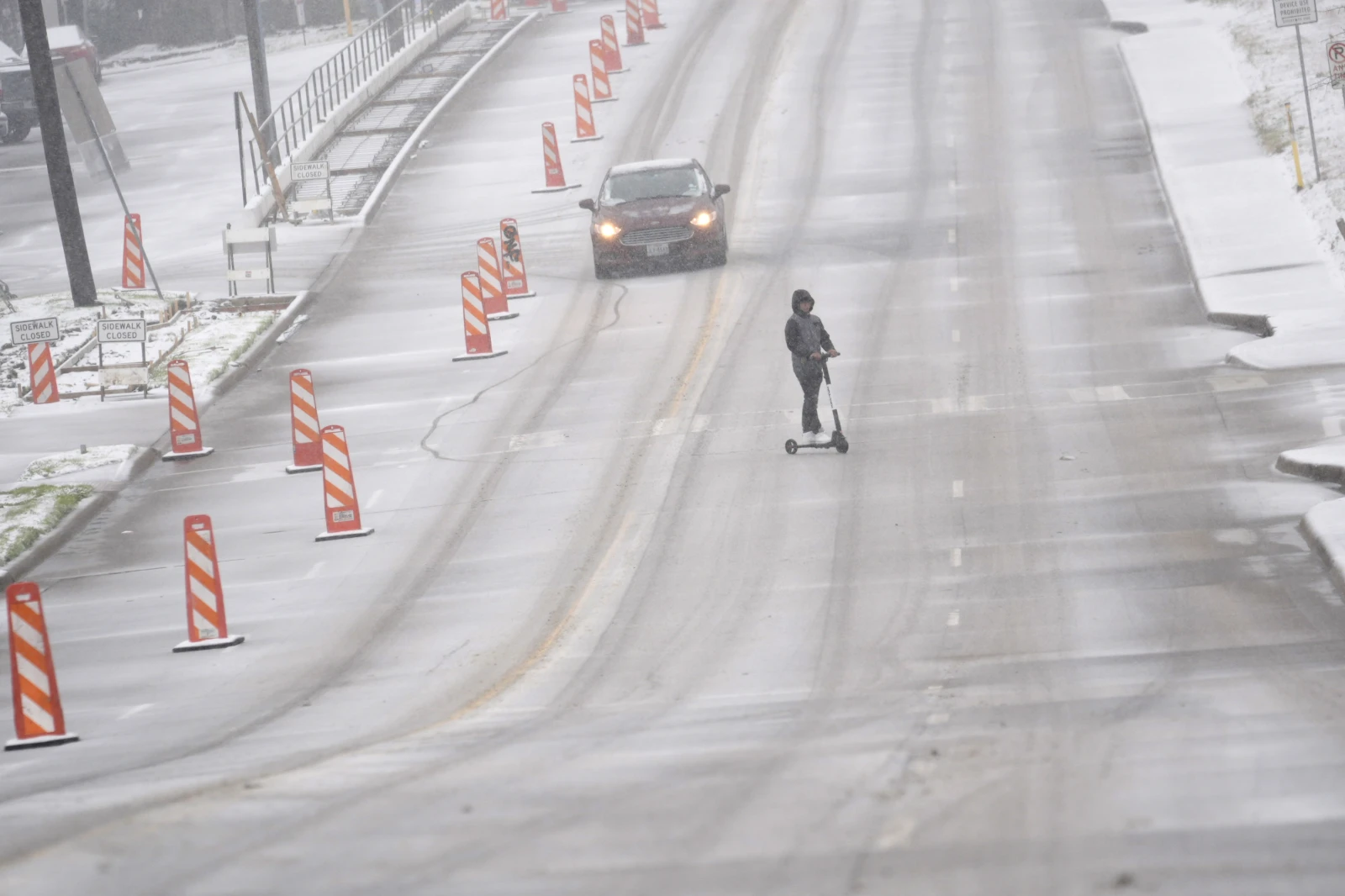 Winter Storm Paralyzes South, Triggering States of Emergency, School Closures