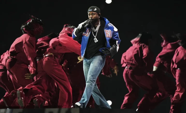 Rapper Kendrick Lamar Heads Super Bowl Halftime Show