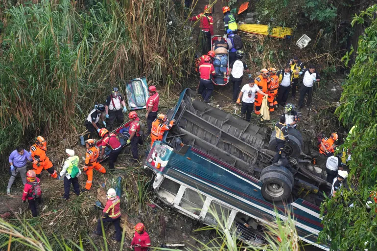 Bus Plunge into Ravine in Guatemala Kills at Least 51